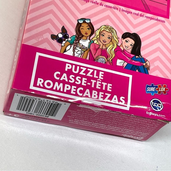 TCG Toys Sure Lox Barbie 100 Pieces Jigsaw Puzzle New In Box Age 3+ - Picture 9 of 14